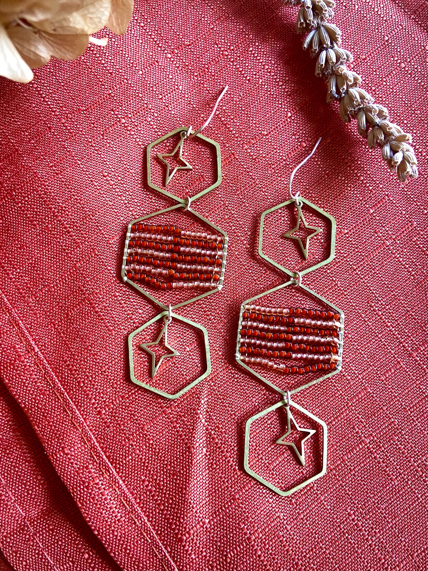 Geometric Patchwork (warm)