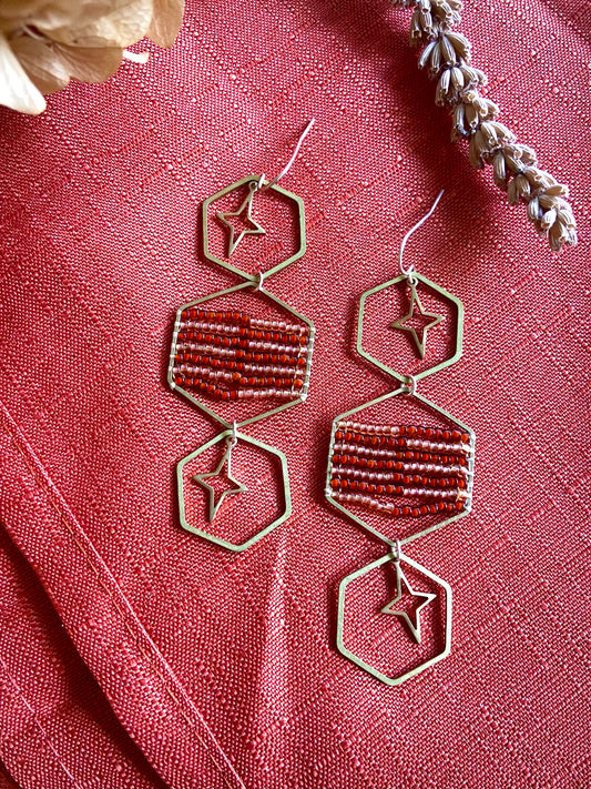 Geometric Patchwork (warm)