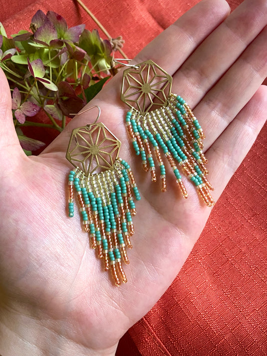 Spring Geometric Hexagons