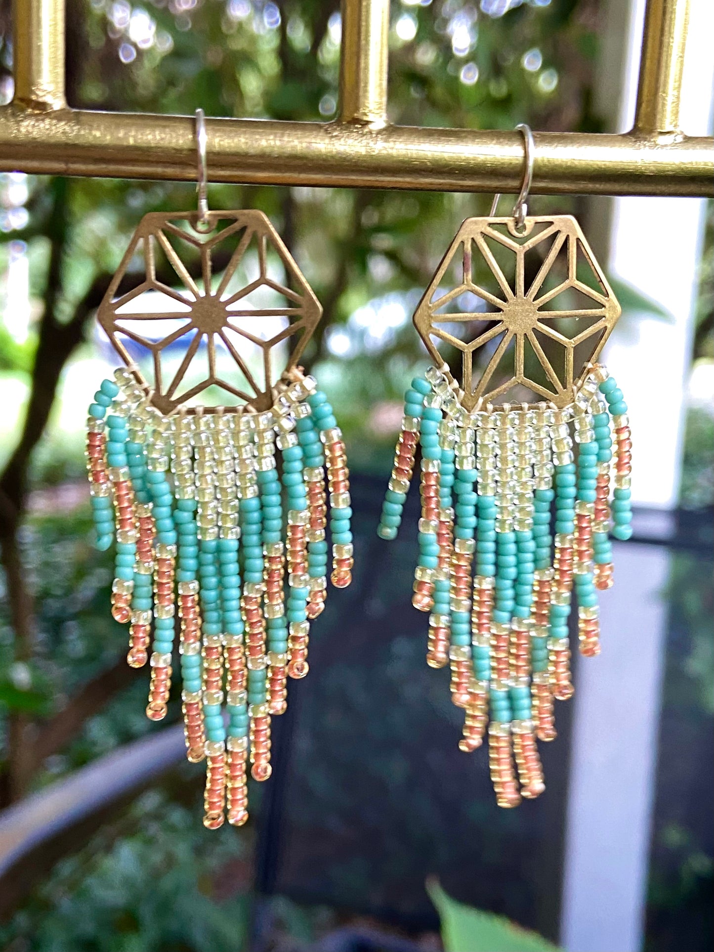 Spring Geometric Hexagons